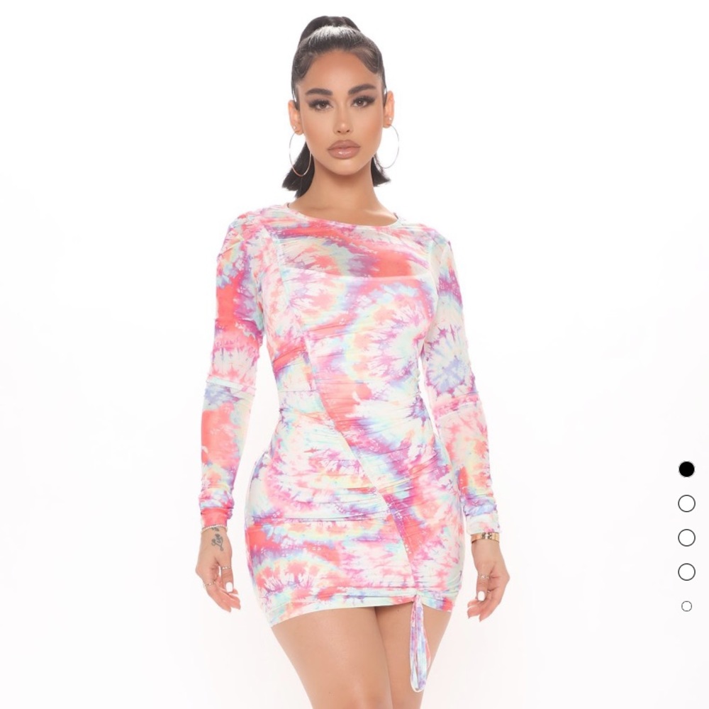 Feelin’ Good Tye Dye Mini Dress